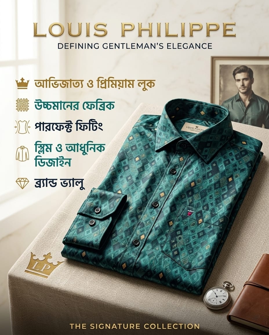 LP প্রভাতি প্রিমিয়াম বিজনেস ক্লাস শার্ট